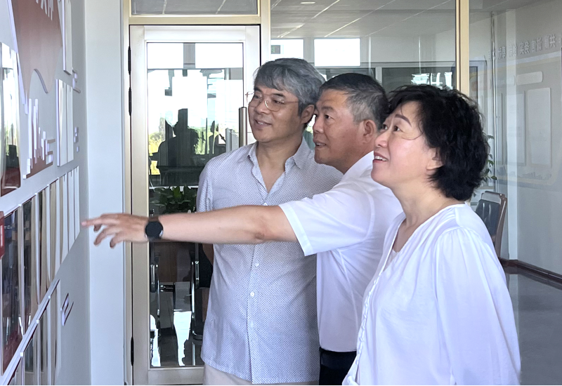 哈爾濱高新技術(shù)產(chǎn)業(yè)開發(fā)區(qū)管委會(huì)專職副主任王虹到利如金農(nóng)業(yè)集團(tuán)遠(yuǎn)海鮮食玉米加工廠考察調(diào)研